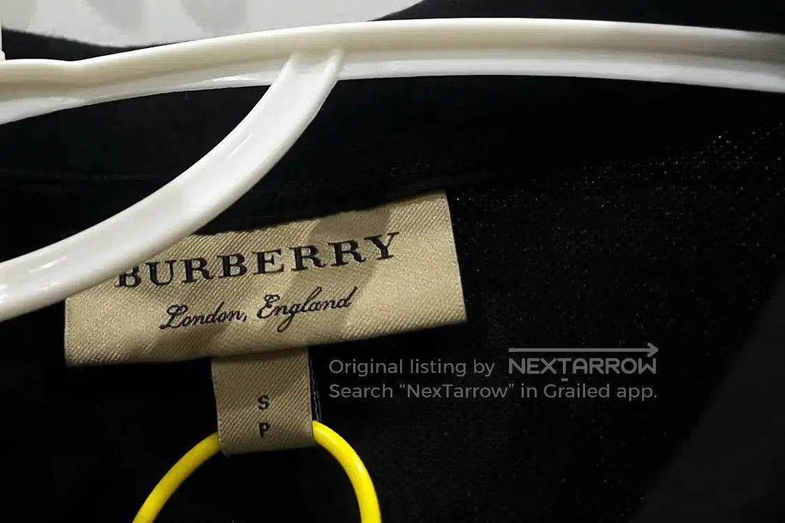Burberry Burberry Black Cotton Men's Polo Shirt. Size US S / EU 44-46 / 1 - 4 Thumbnail