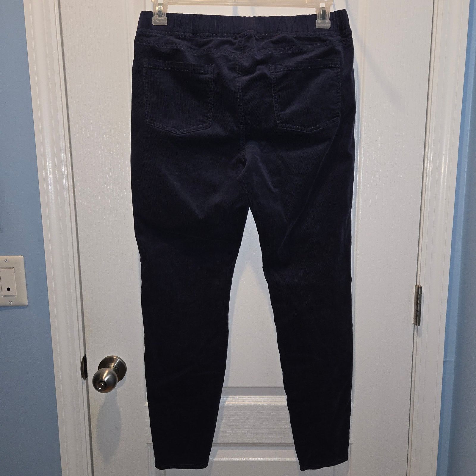 Eileen Fisher Eileen Fisher navy Corduroy pull on pants sz M Size 28" / US 6 / IT 42 - 3 Thumbnail