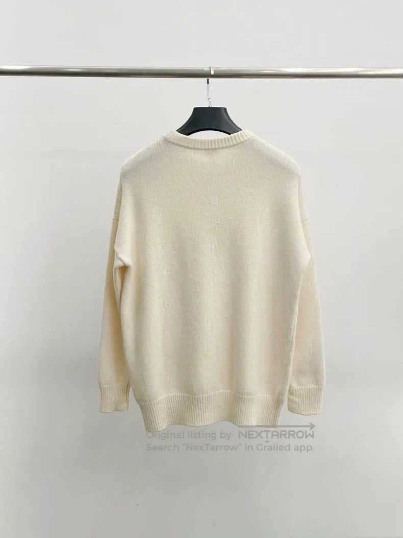 Loewe Loewe Beige Crystal Logo Sweater XS. Size US XS / EU 42 / 0 - 2 Thumbnail