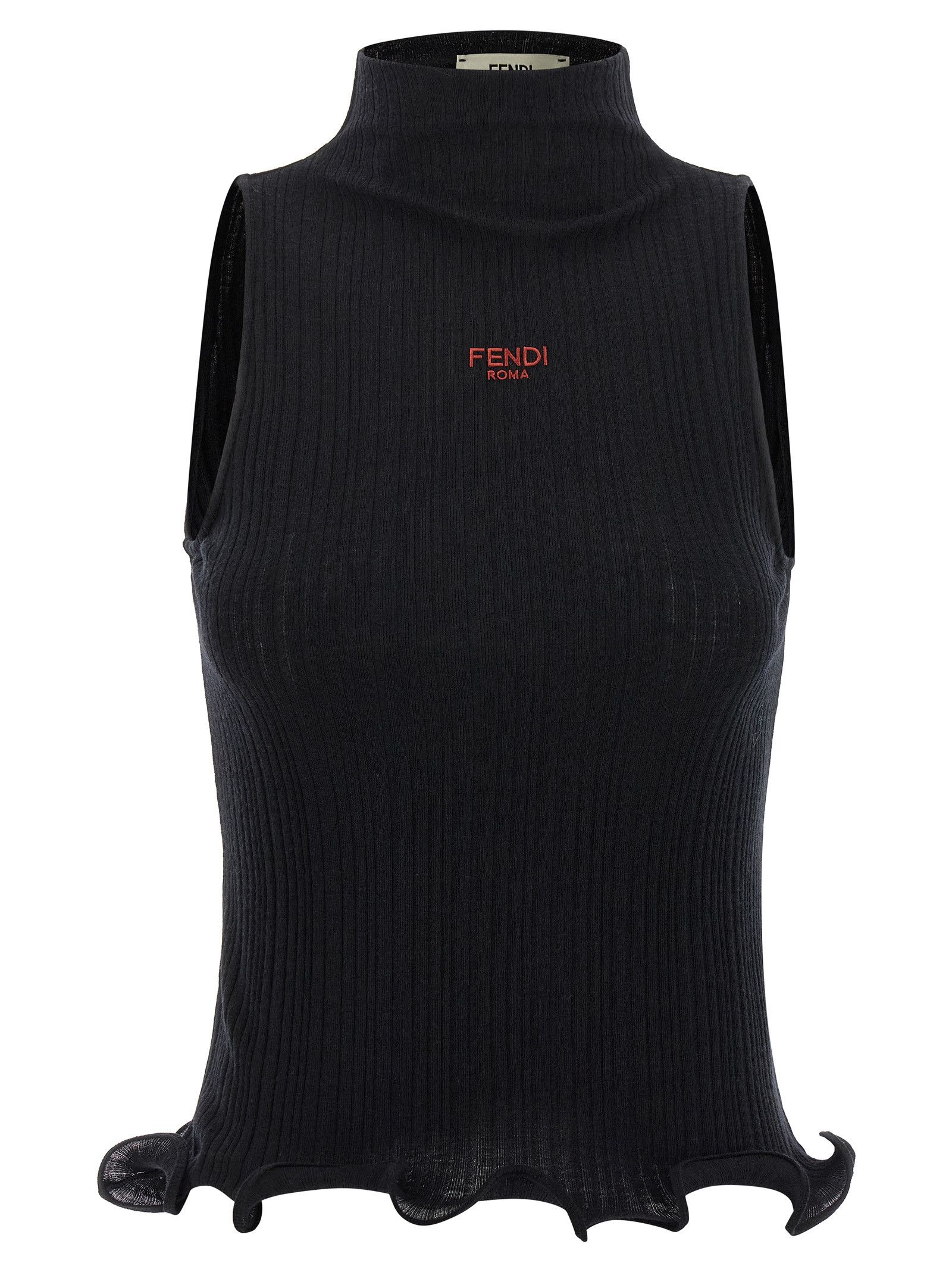 Fendi Ruffled top Size S / US 4 / IT 40 - 1 Thumbnail