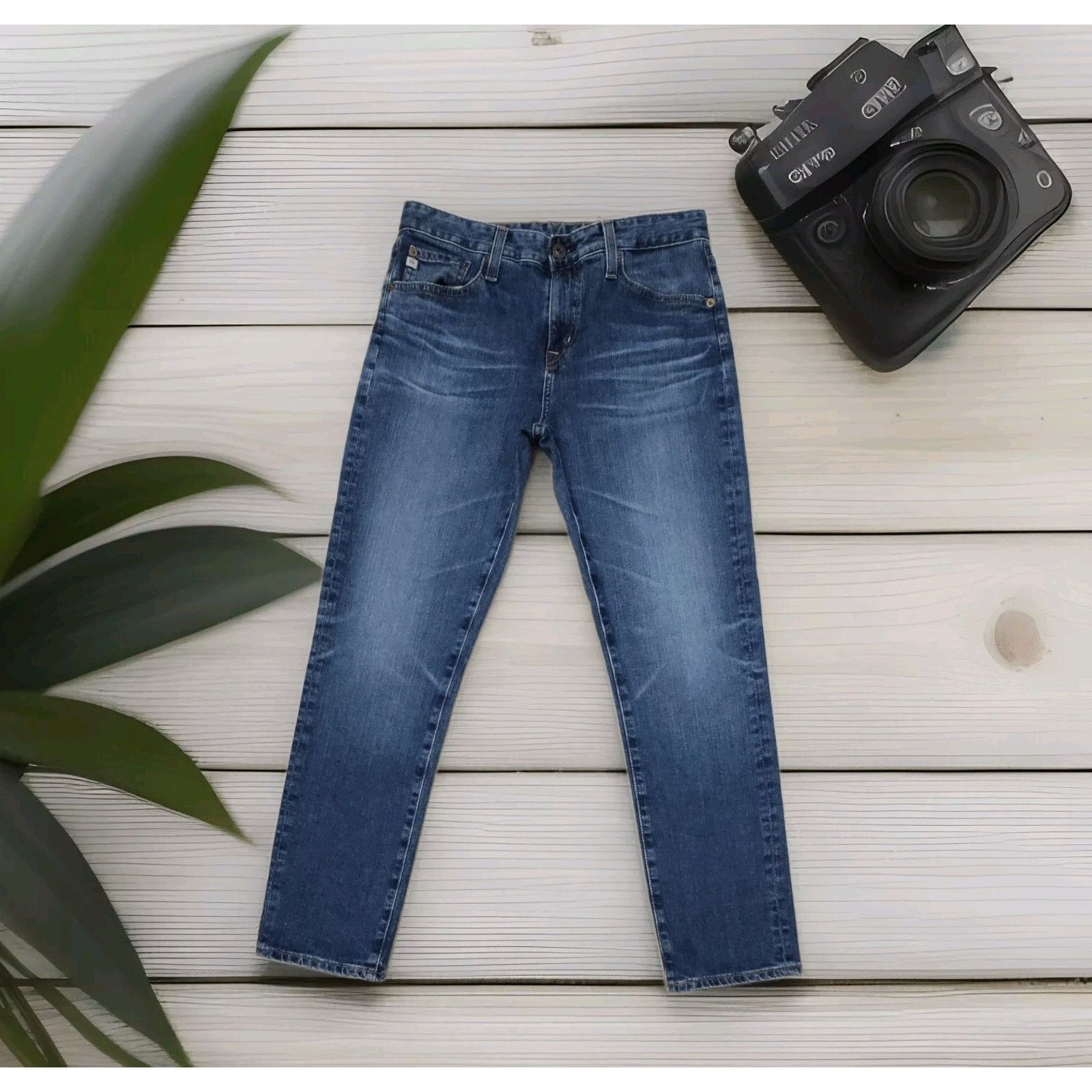 AG Adriano Goldschmied AG ED The Ex-Boyfriend Slim Slouchy In 10 Years Alliance Size 27" / US 4 / IT 40 - 2 Thumbnail