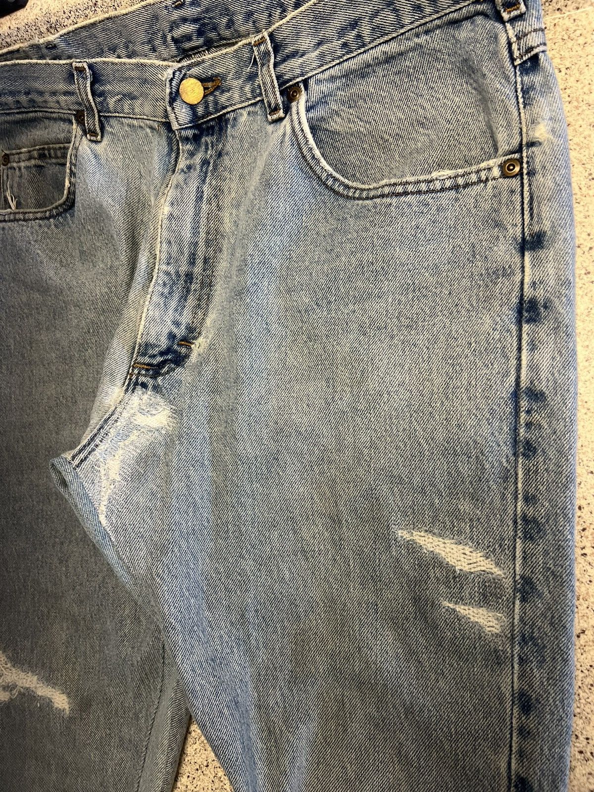 Other Distressed Flare Jeans Size US 32 / EU 48 - 4 Thumbnail