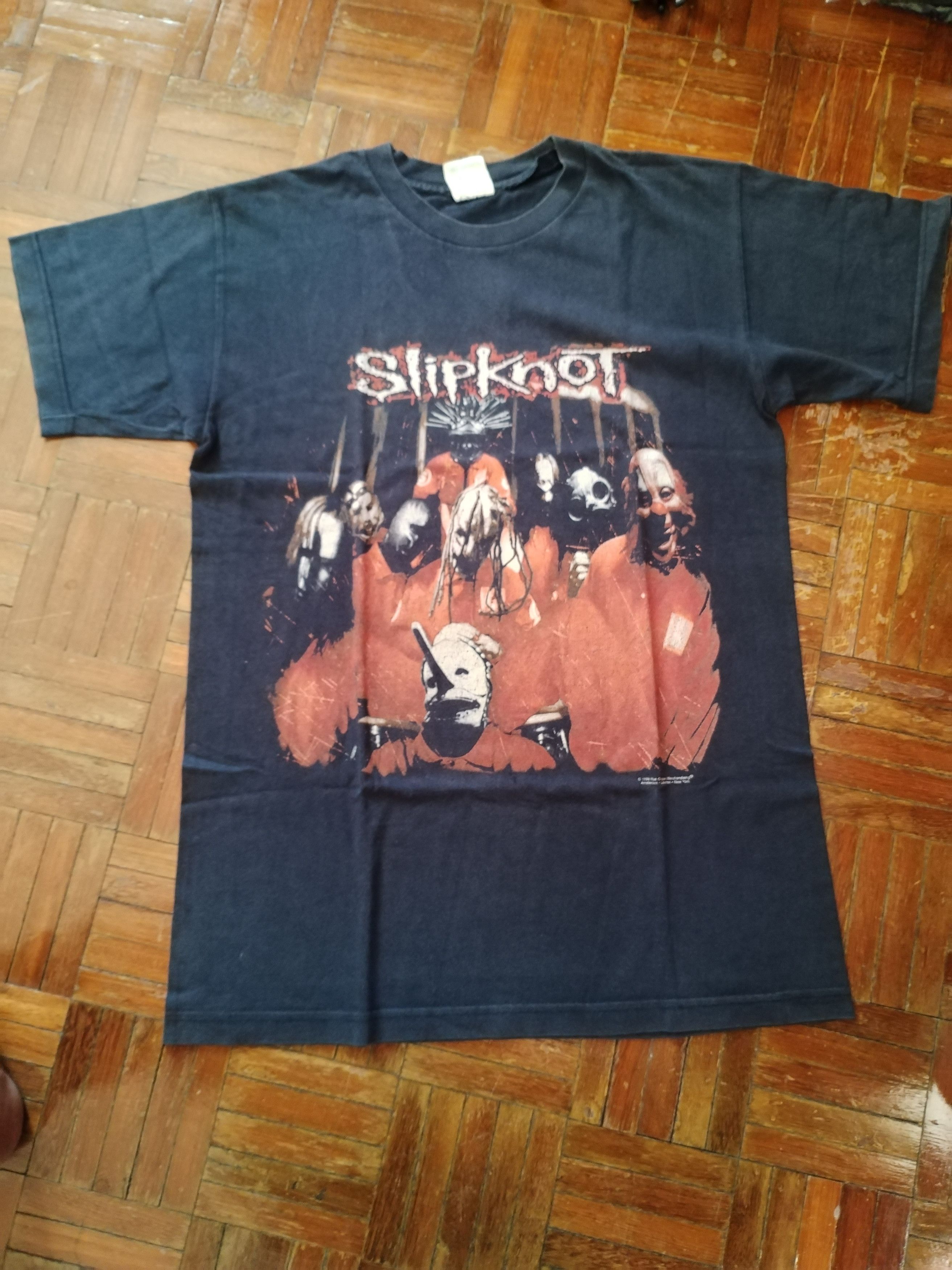 Vintage Slipknot official 1999 Blue Grape Shirt Size US M / EU 48-50 / 2 - 1 Thumbnail