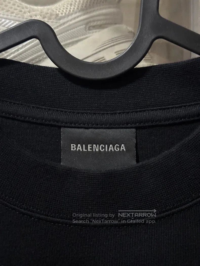 Balenciaga Balenciaga WFP Charity Wheat Ear SS Tee. Size US S / EU 44-46 / 1 - 6 Thumbnail