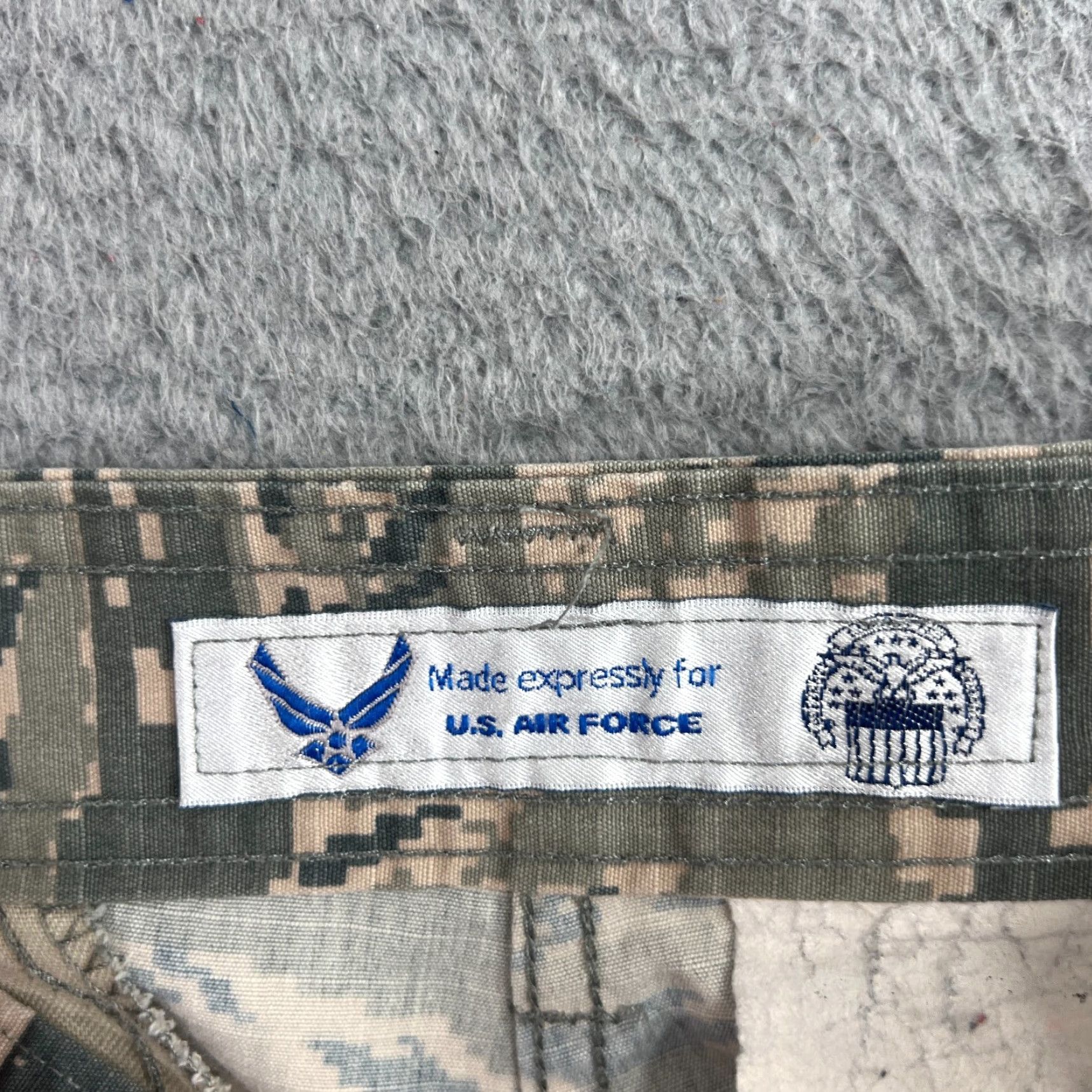 Vintage USAF Desert Digital Camo Pants 29x24 Green Tiger Stripe Cargo Jogger BDU DSCP Size US 29 - 6 Thumbnail