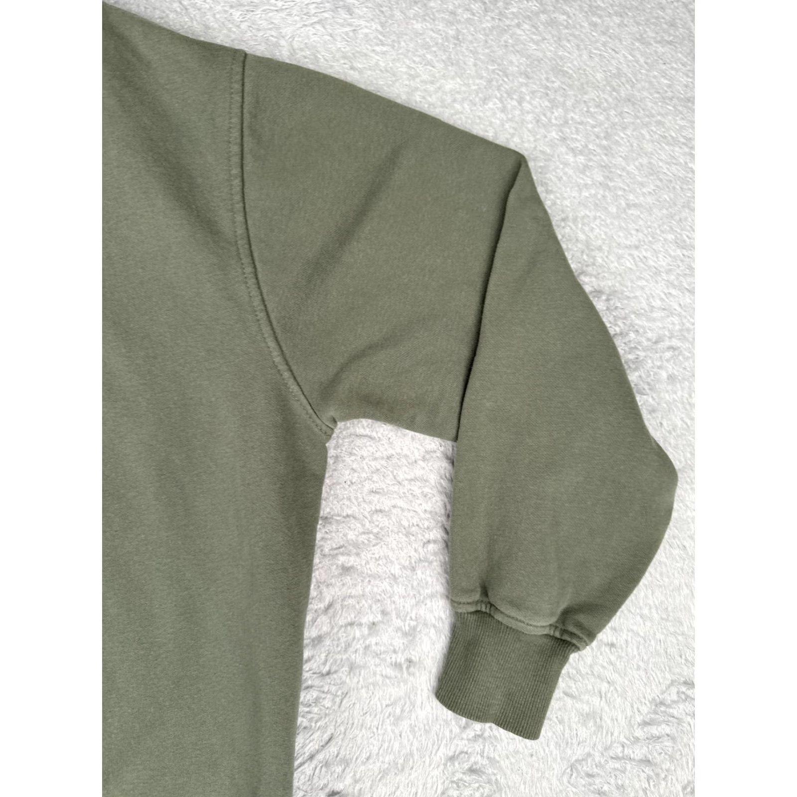 The North Face The North Face Sweatshirt Womens XS Green Jersey Crew Neck Logo Pullover Top Size XS / US 0-2 / IT 36-38 - 2 Thumbnail