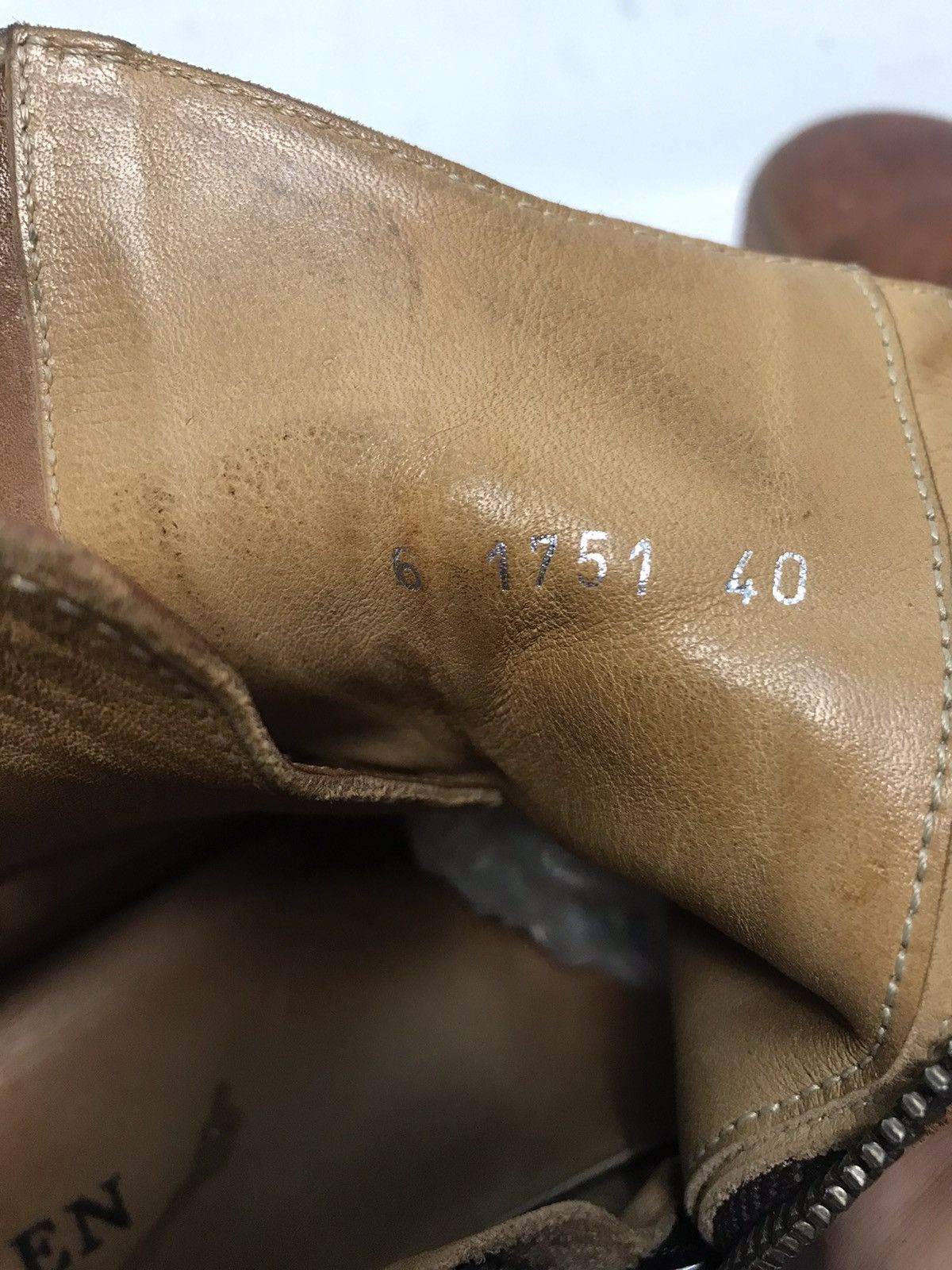 Alexander McQueen Alexander Mcqueen Brown Leather Boot Size US 11 / EU 44 - 12 Thumbnail