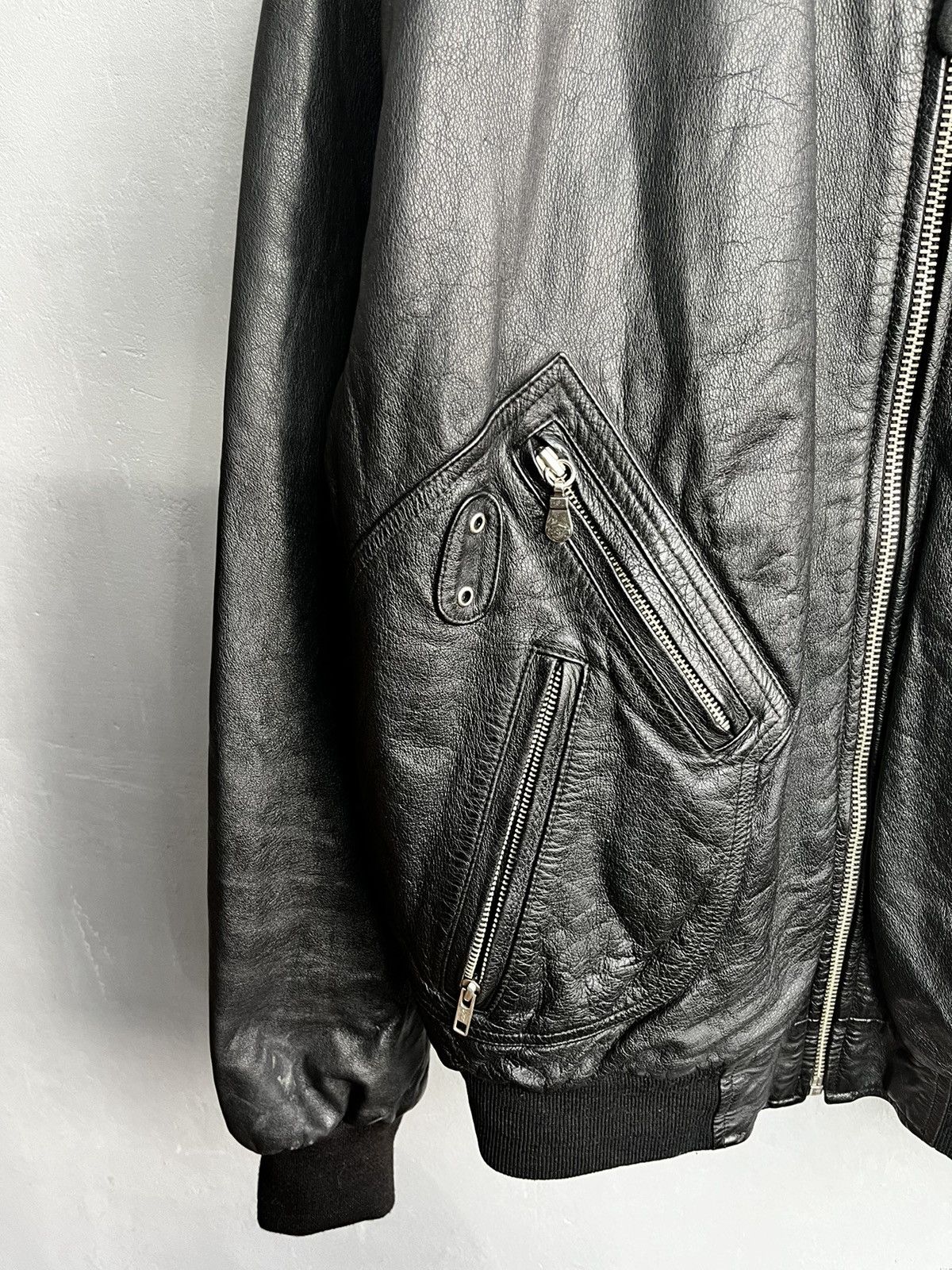 Harley Davidson × Vintage Harley Davidson leather jacket vintage Size US L / EU 52-54 / 3 - 6 Thumbnail