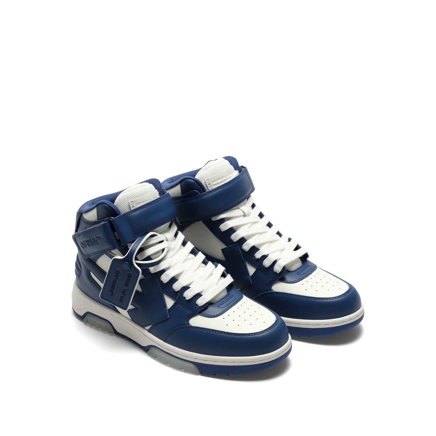 o1mris0824 Sneaker in White & Blue