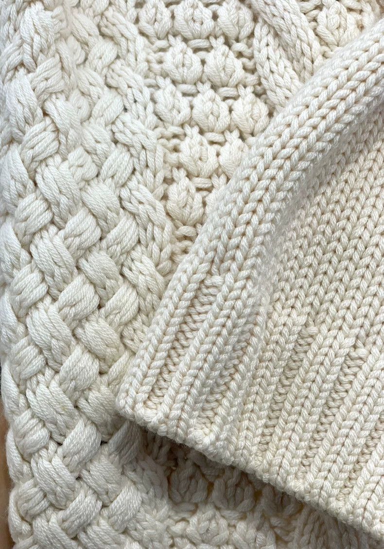 LORO PIANA White knit turtleneck sweater with zipper