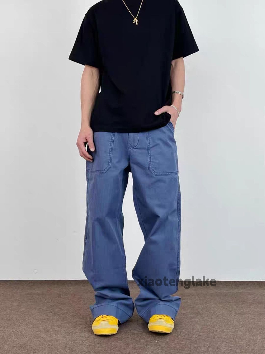 Designer × Japanese Brand × Vintage Utility military outdoor carpenter cargo baggy pants Size US 32 / EU 48 - 8 Thumbnail