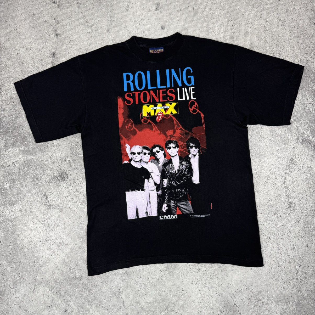 Band Tees Rolling Stones Vintage 1994 Brockum Rock Band T Shirt Size US XL / EU 56 / 4 - 2 Thumbnail