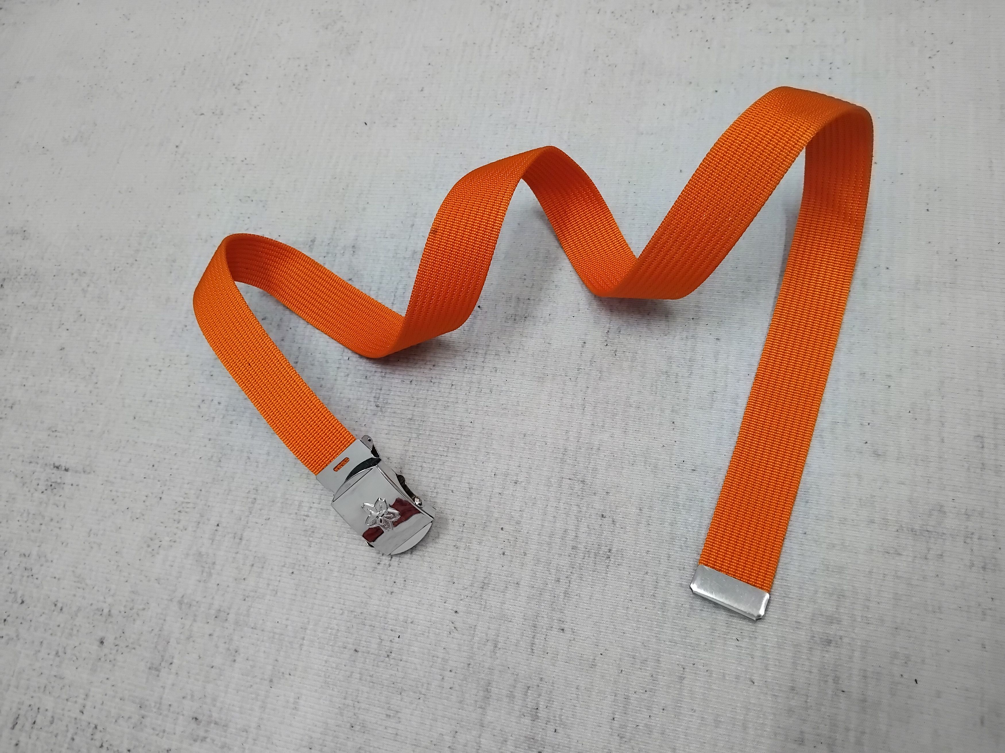 Japanese Brand 💥Unnamed flower orange colour belt Size ONE SIZE - 1 Thumbnail