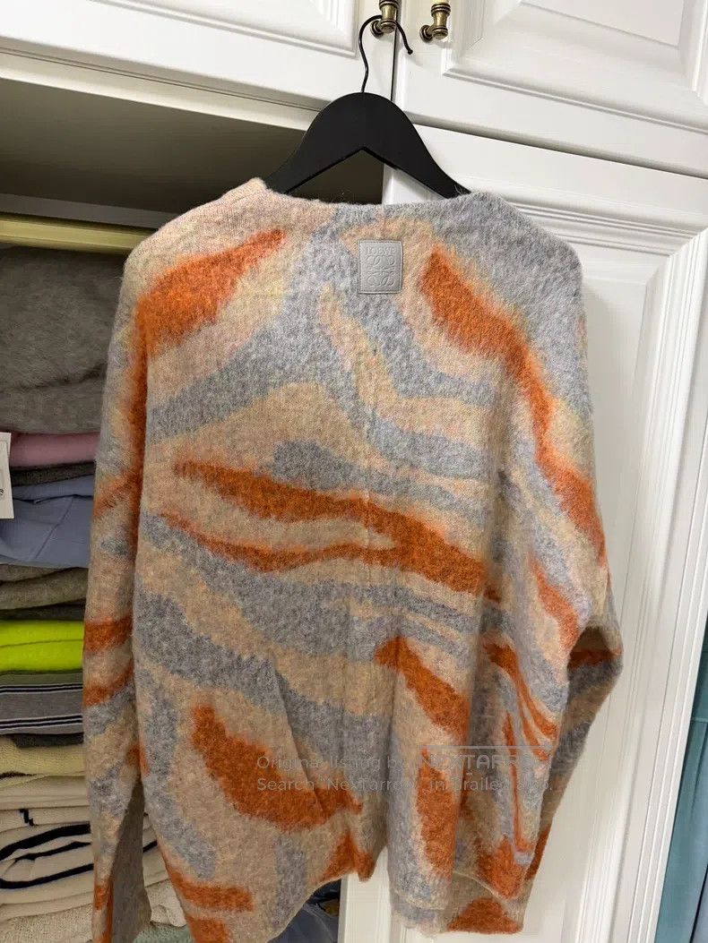 Loewe Loewe Mohair Open Cardigan Size L / US 10 / IT 46 - 5 Thumbnail
