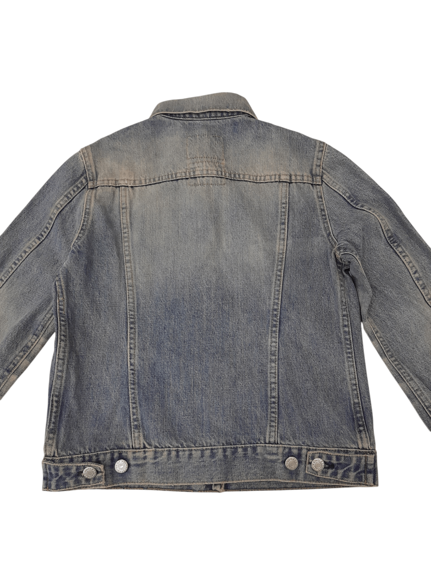 Helmut Lang × Vintage 1999 Helmut Lang Stoned Denim Jacket (F419) Size S / US 4 / IT 40 - 9 Thumbnail
