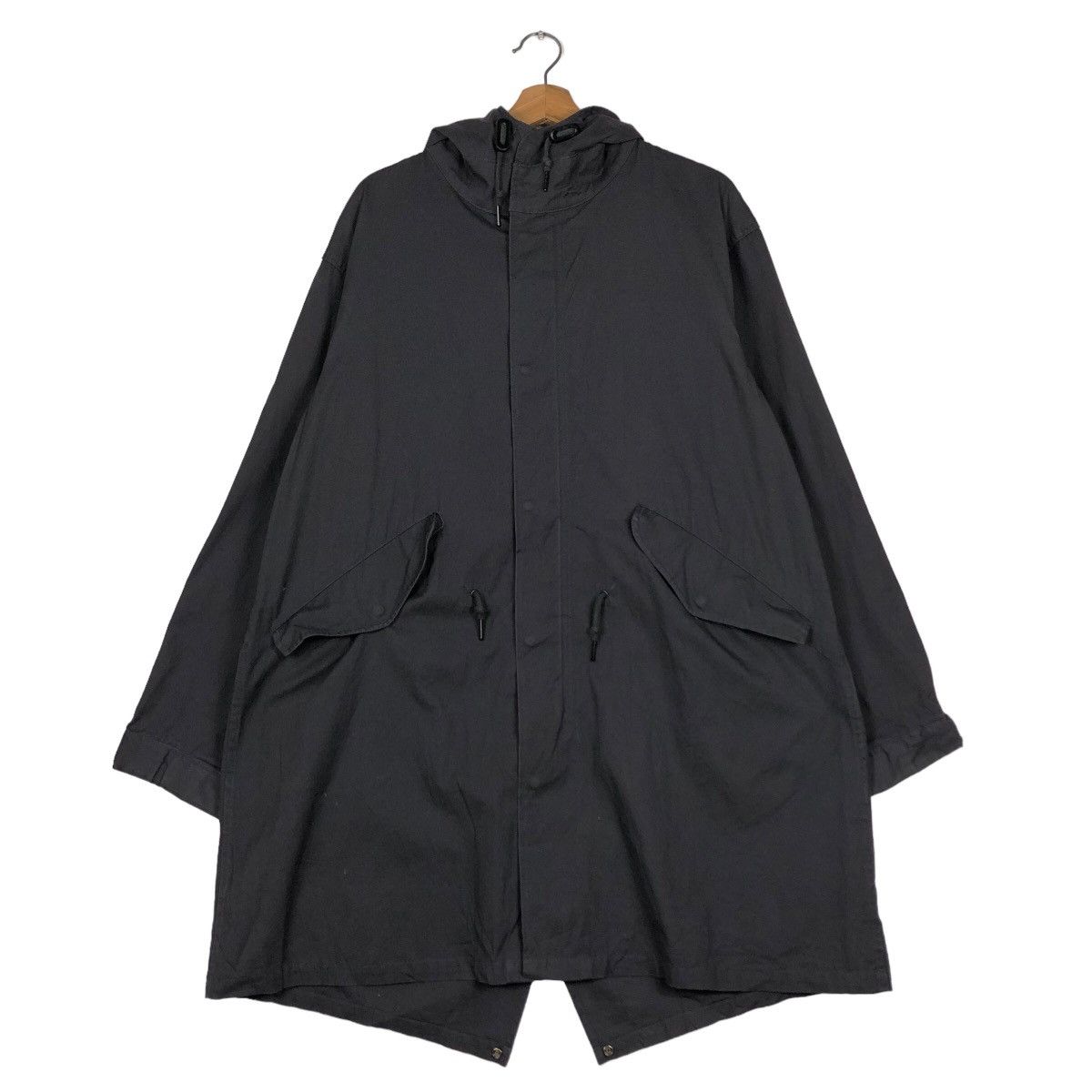 Cartoon Network Vintage Fish Tail Parka Jacket Big Logo GU Japan Art Design Size US L / EU 52-54 / 3 - 12 Thumbnail