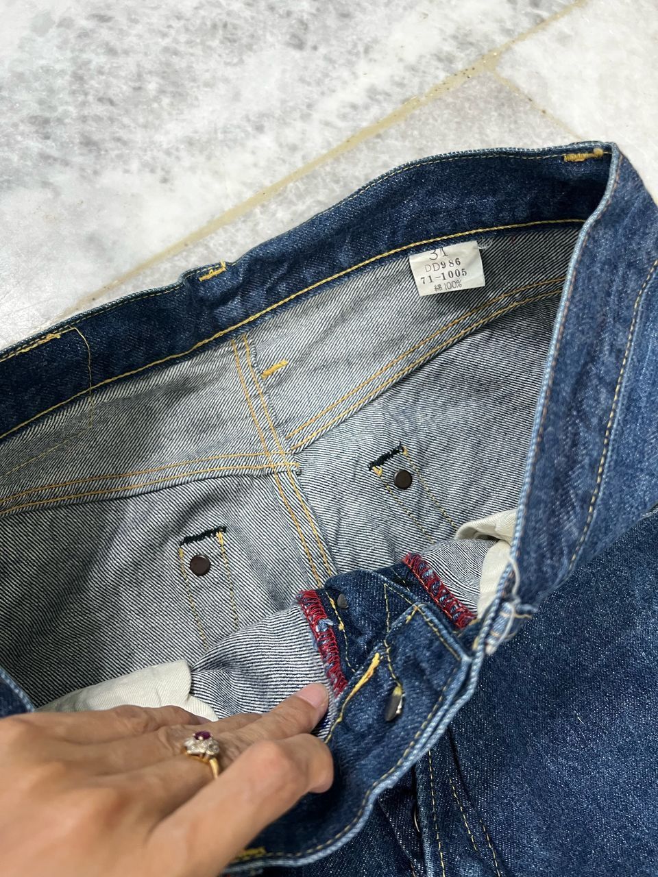 Beams Plus × Japanese Brand Japanese Brand Beams Tokyo Denime Jeans Size US 31 - 8 Thumbnail