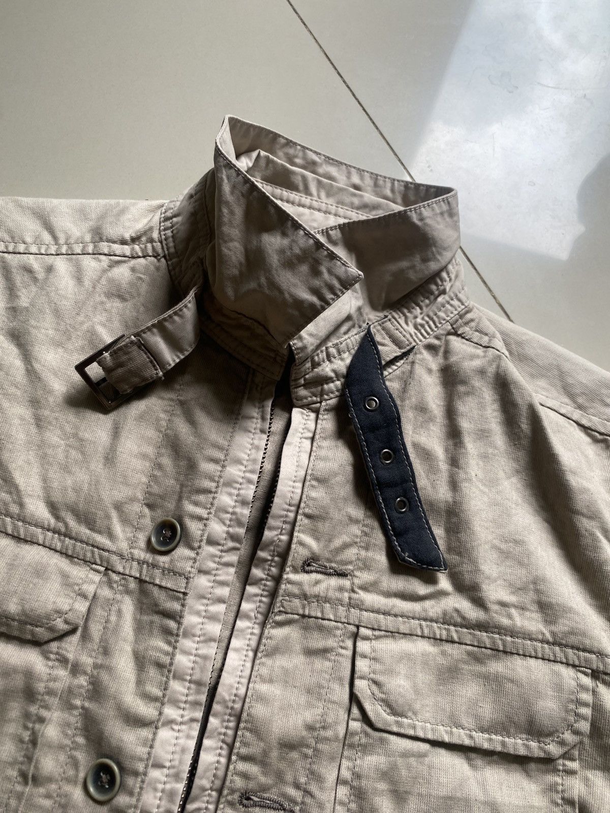 Nicole Club Nicole club for men cotton x linen 2-way zip Size US M / EU 48-50 / 2 - 3 Thumbnail