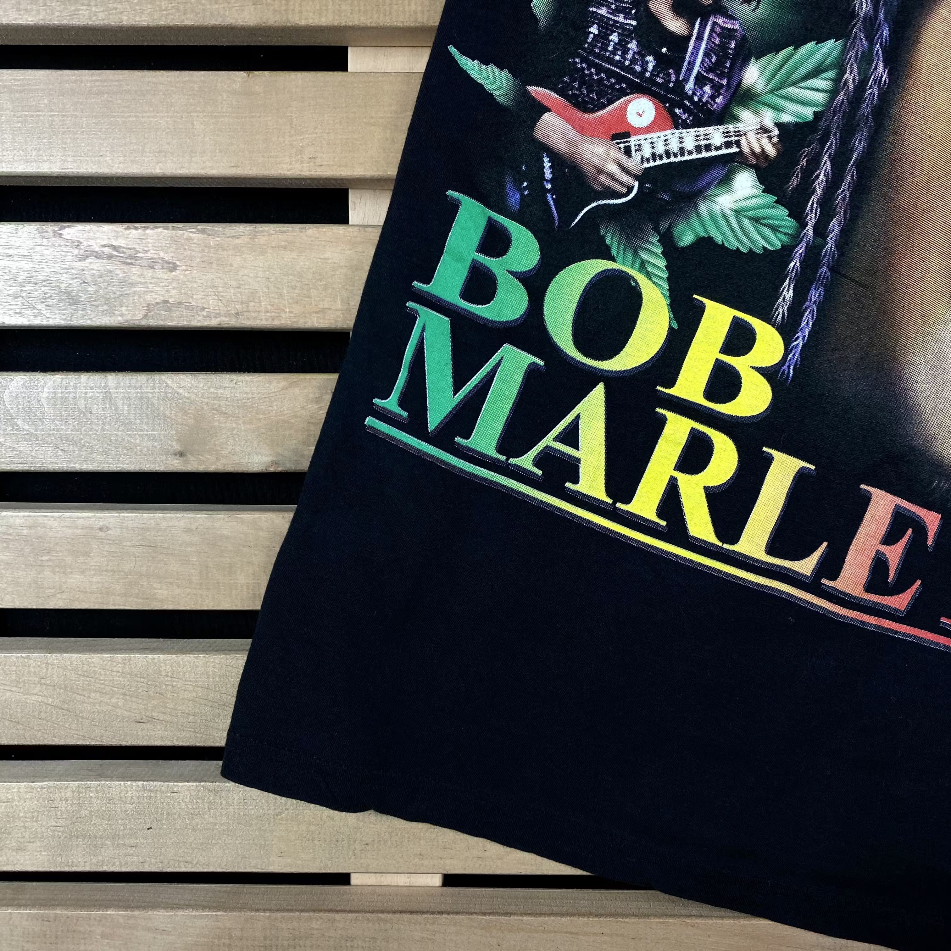 Bob Marley × Vintage Mens T-Shirt Bob Marley Vibtage T-Shirt Size XL Size US XL / EU 56 / 4 - 3 Thumbnail