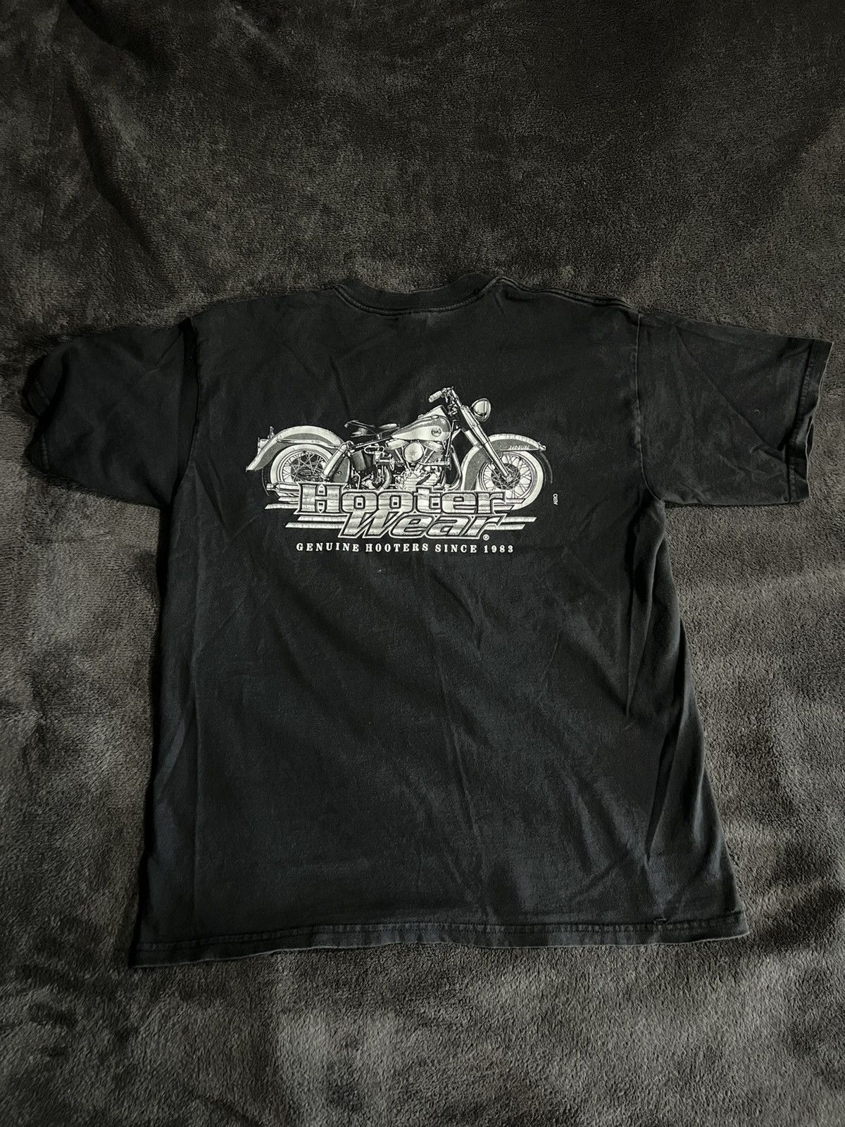 Gildan Vintage Hooter Wear Biker Tee Size US L / EU 52-54 / 3 - 3 Thumbnail