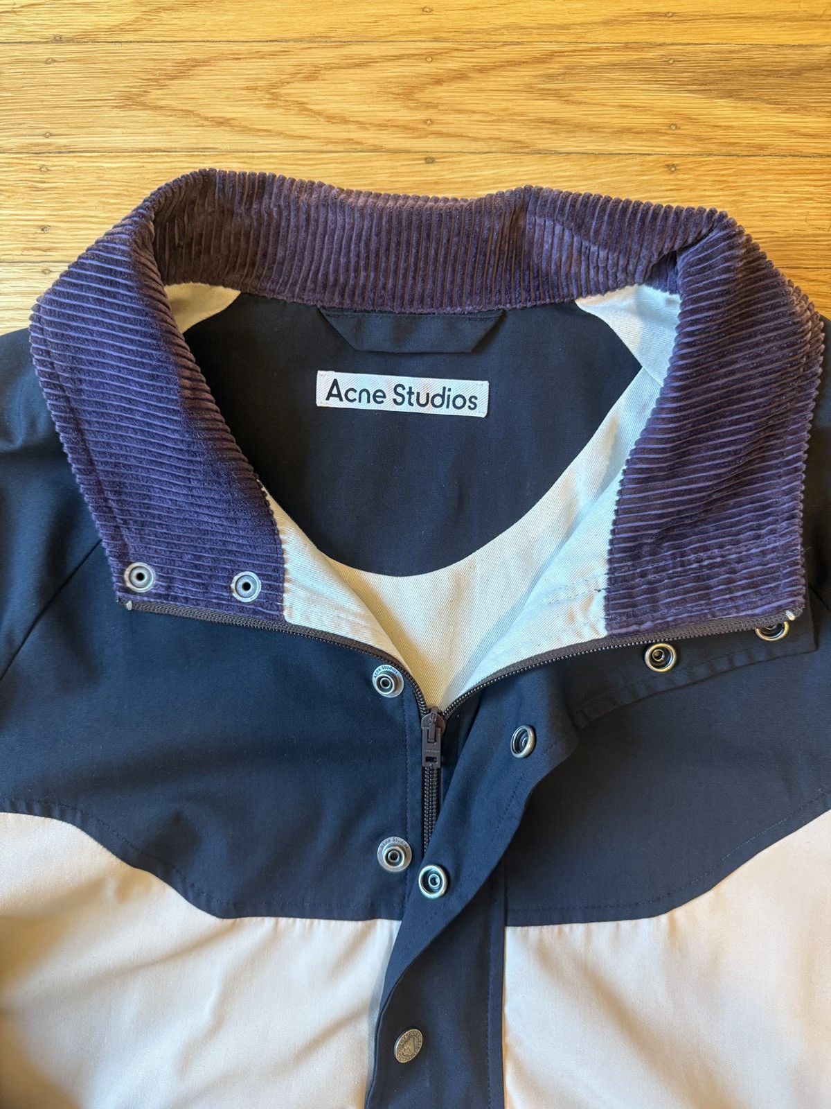 Acne Studios Acne Studios Half-Zip Jacket Size US M / EU 48-50 / 2 - 2 Thumbnail