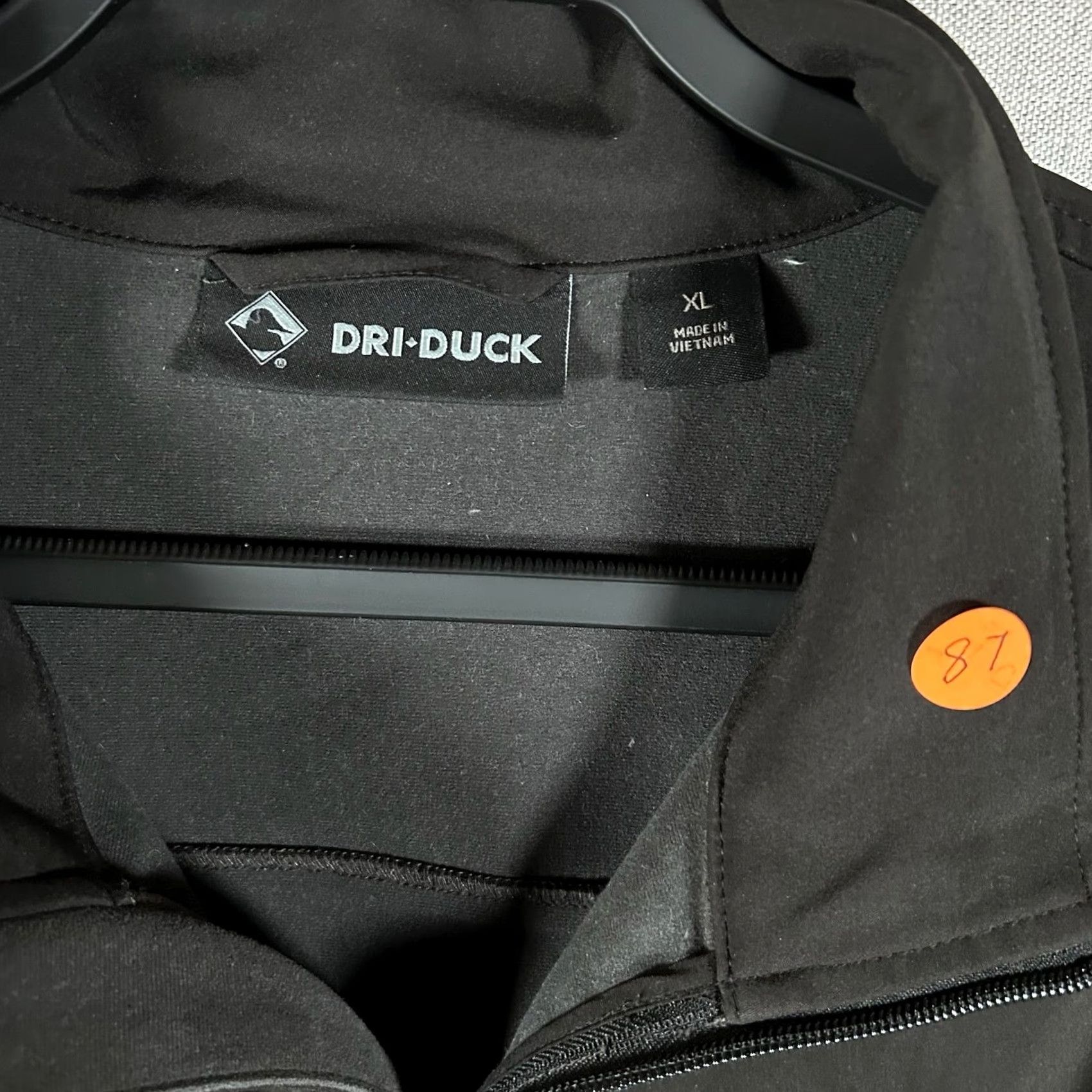 Vintage Dri-Duck Jacket Mens XL Black Softshell Full Zip NK Logo Workwear Outdoor Size US XL / EU 56 / 4 - 2 Thumbnail
