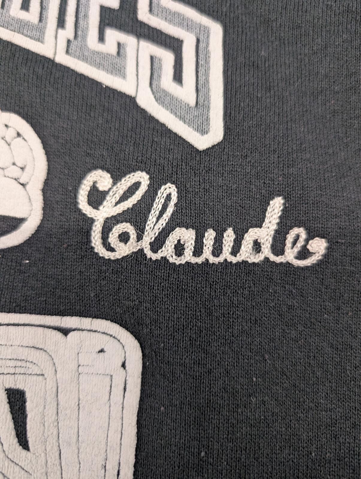 Fruit Of The Loom Vintage 80s Los Angeles Raider Custom Chain Stitch Sweater Size US M / EU 48-50 / 2 - 3 Thumbnail