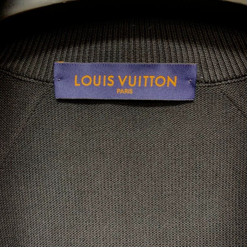 Louis Vuitton Louis Vuitton Knitted paneled leather jacket 2501-Nextarrow Size US XL / EU 56 / 4 - 4 Thumbnail
