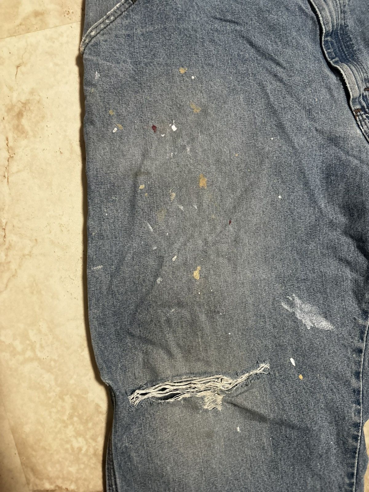 Wrangler Vintage Wrangler Jeans Work Worn Size US 38 / EU 54 - 3 Thumbnail