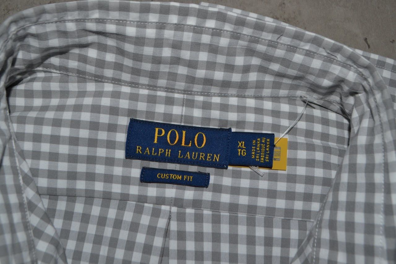 Polo Ralph Lauren Polo Ralph Lauren Custom Fit shirt Long Sleeve Gray size XL Size US XL / EU 56 / 4 - 8 Thumbnail