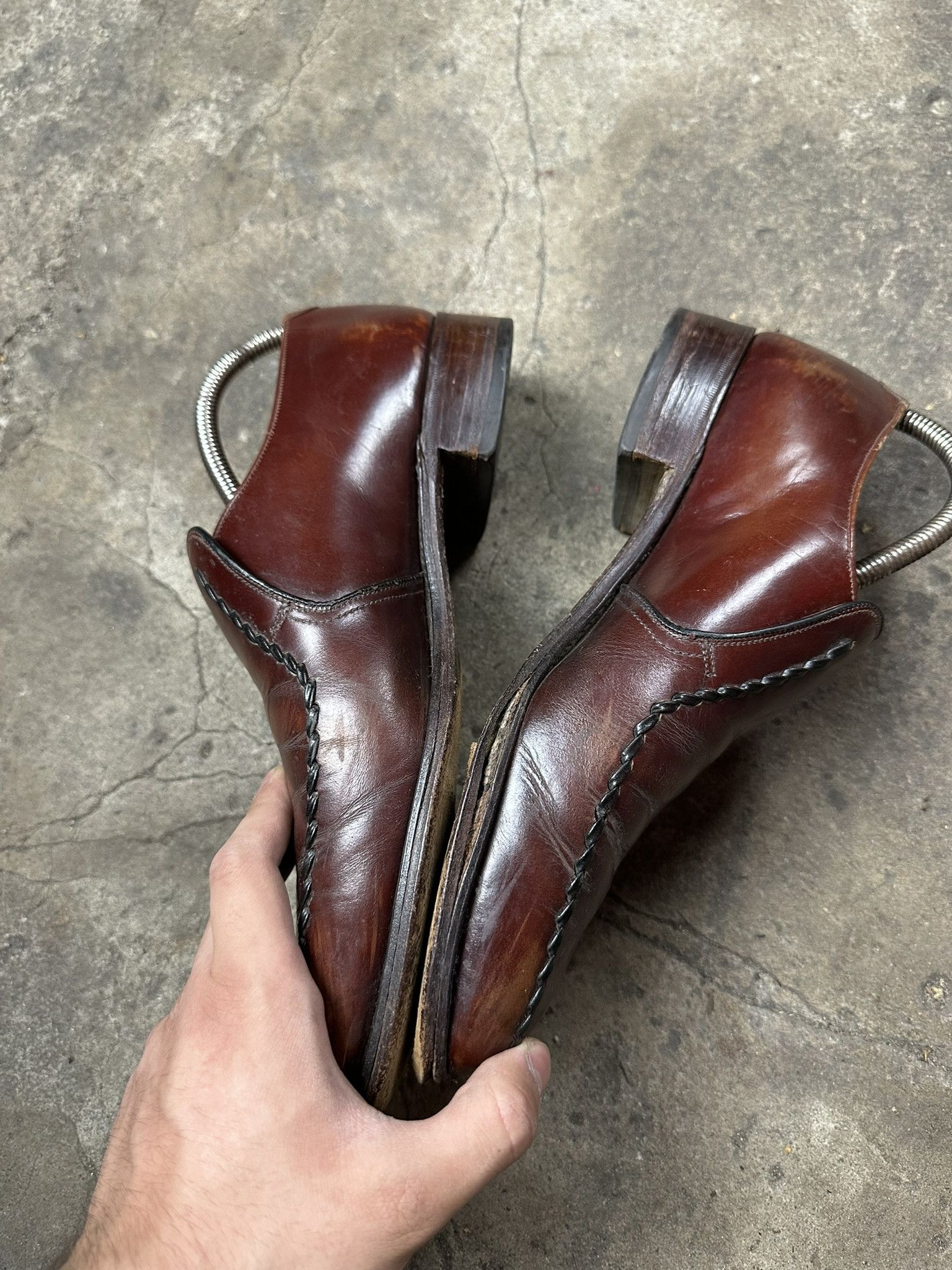 Loake Loake Luxury Leather Loafers Derby Shoes Size US 9 / EU 42 - 5 Thumbnail