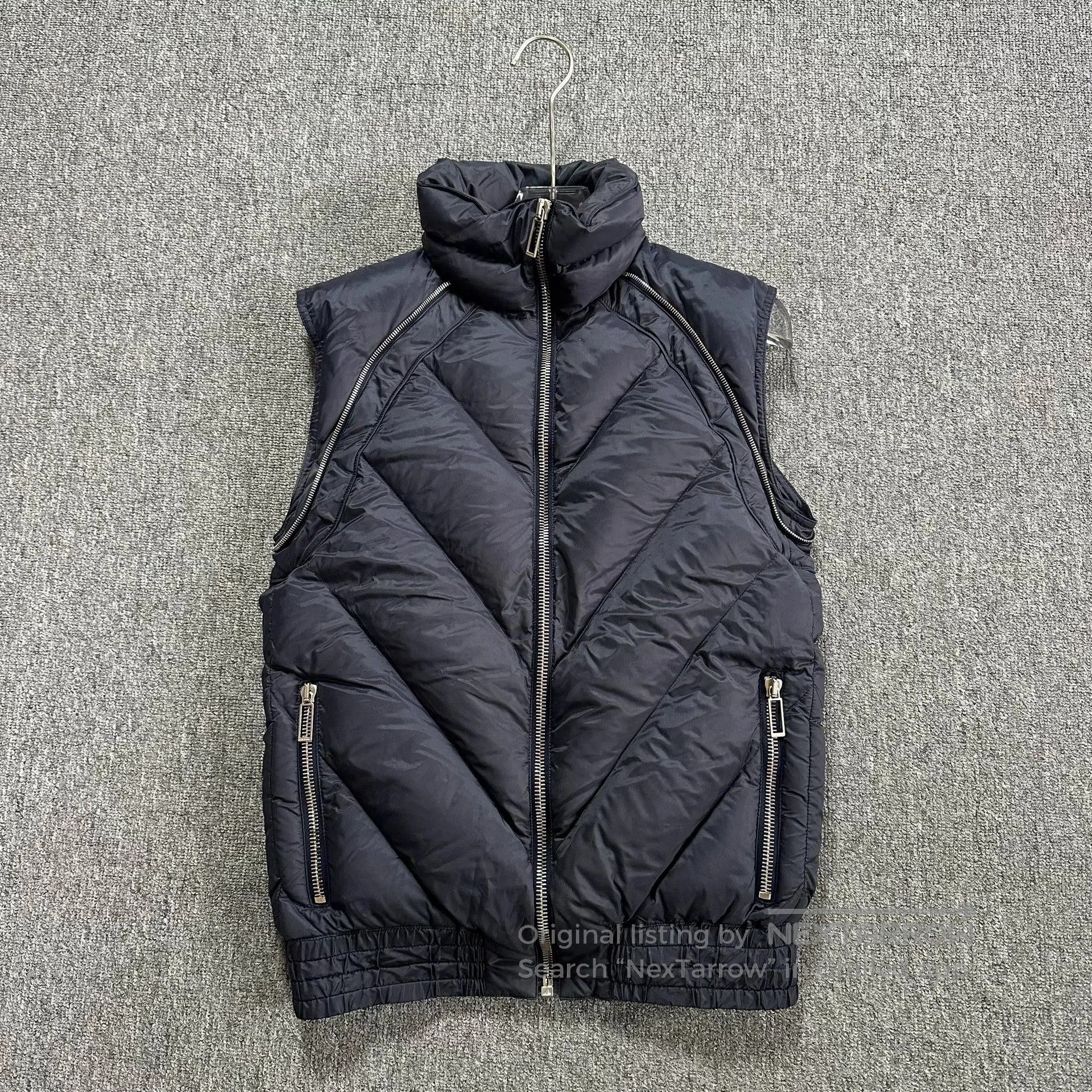 Dior dior homme multi-zip down jacket with vest. Size US L / EU 52-54 / 3 - 3 Thumbnail