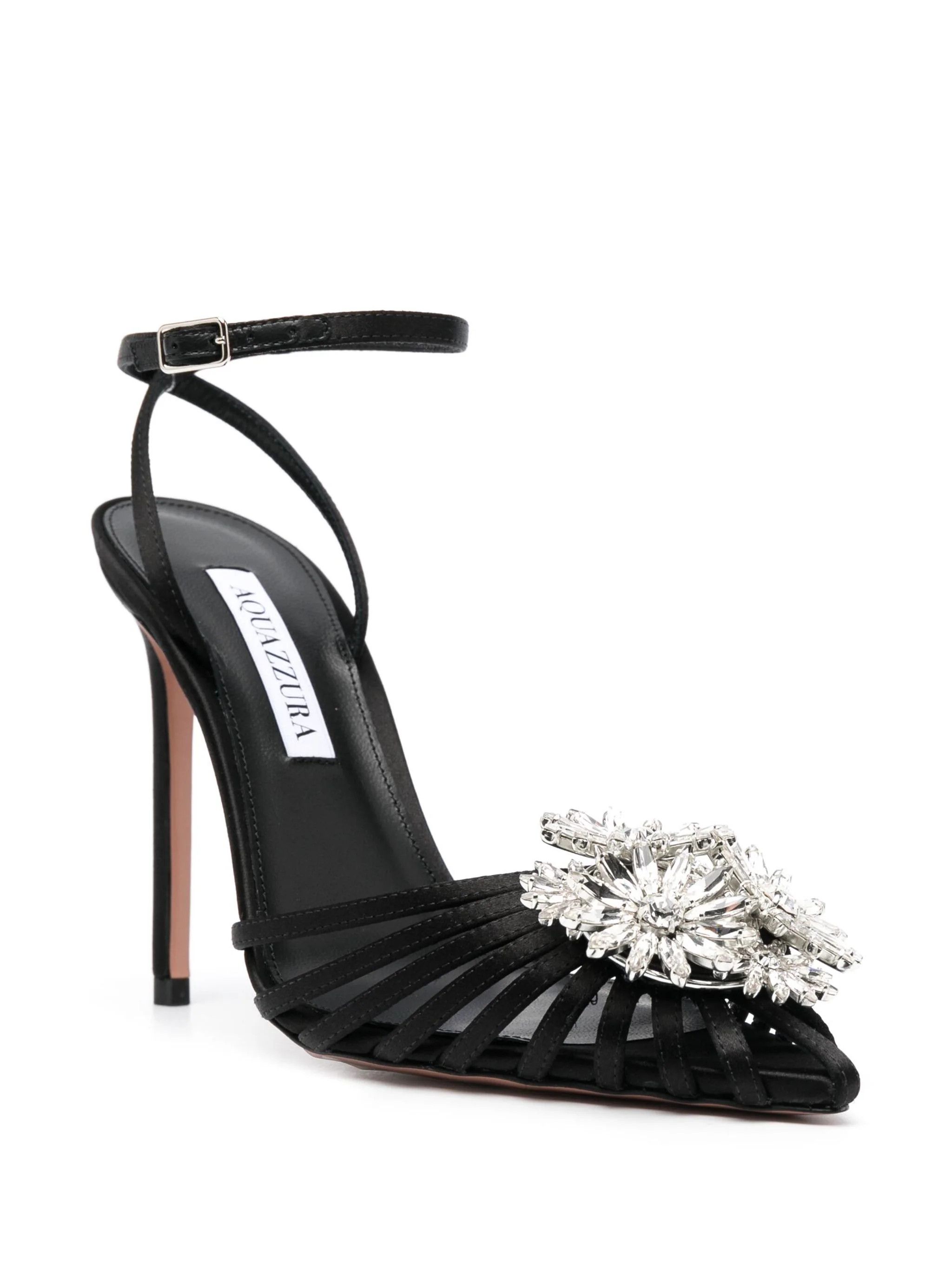 Aquazzura o1srvl11e1024 Pump in Black Size US 7 / IT 37 - 1 Thumbnail