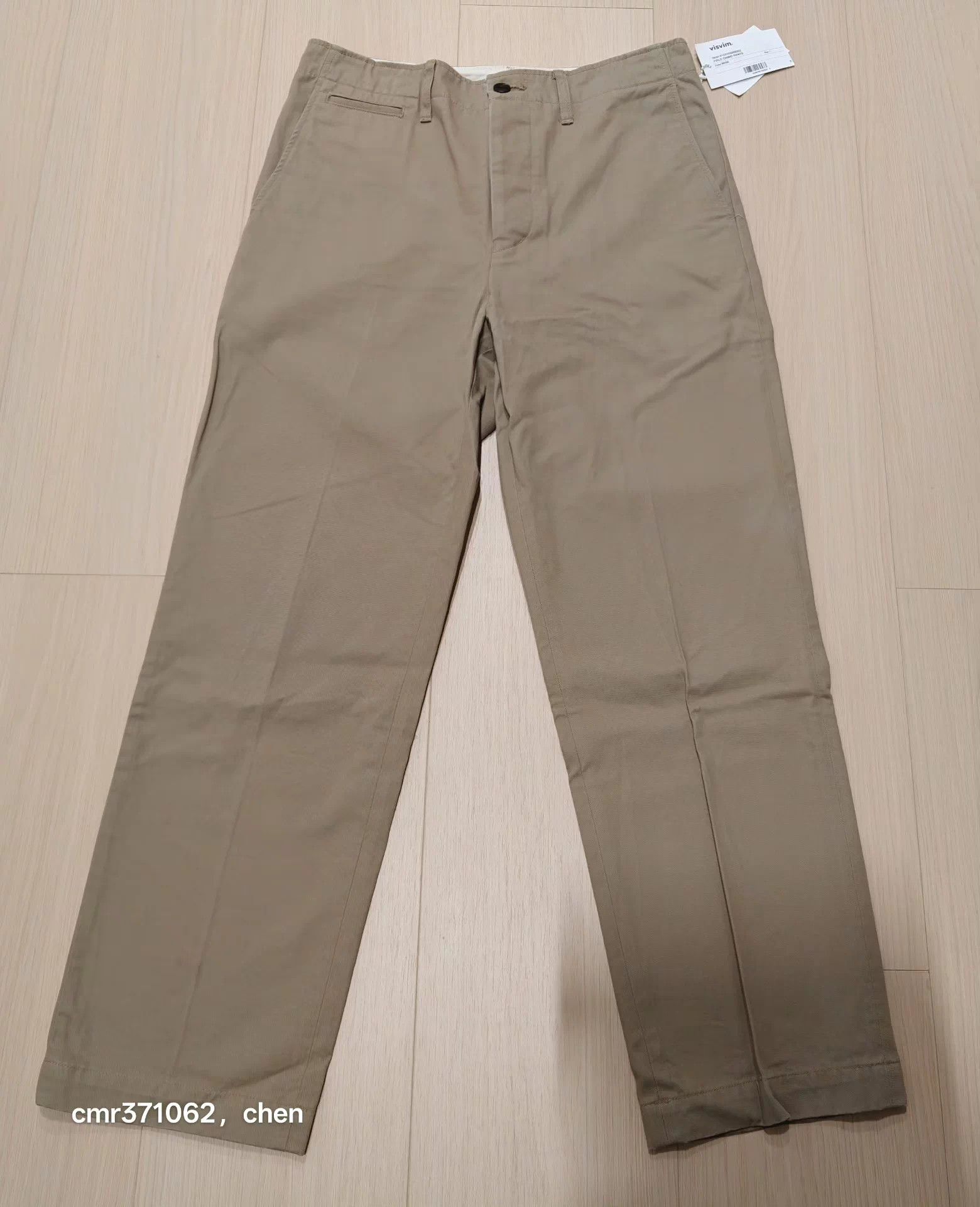 Visvim VISVIM 23SS FIELD CHINO PANTS Beige Size 1 Washed Size US 30 / EU 46 - 1 Thumbnail