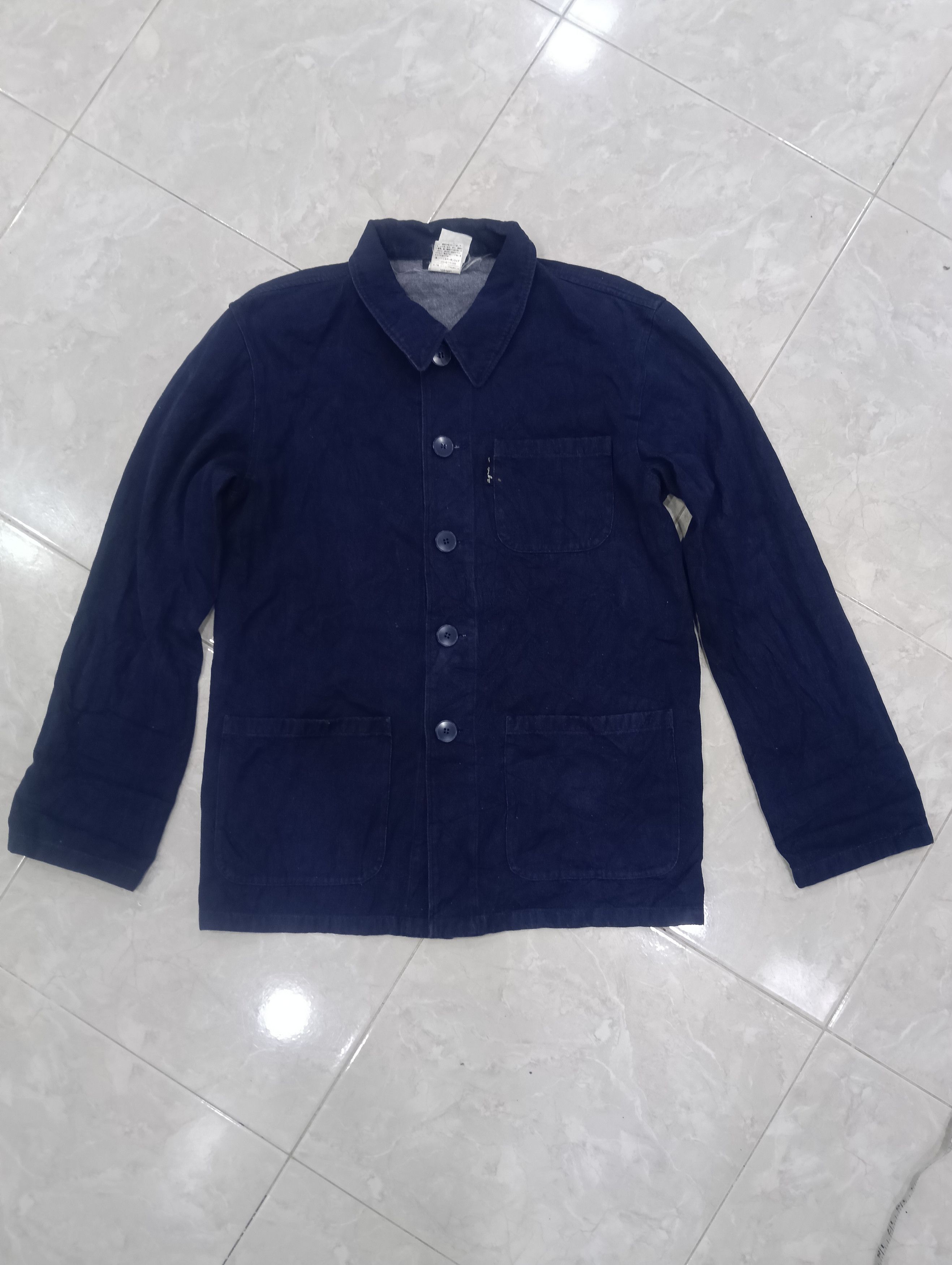 agnes b. Vintage Agnes B. Homme Workwear Size US XL / EU 56 / 4 - 2 Thumbnail