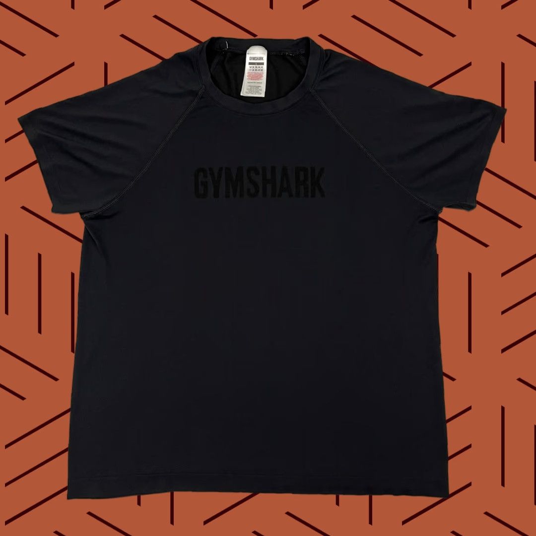 Gymshark Gymshark Apollo Shirt Mens Large Black Active Workout Training Gym Short Sleeve Size US L / EU 52-54 / 3 - 1 Thumbnail