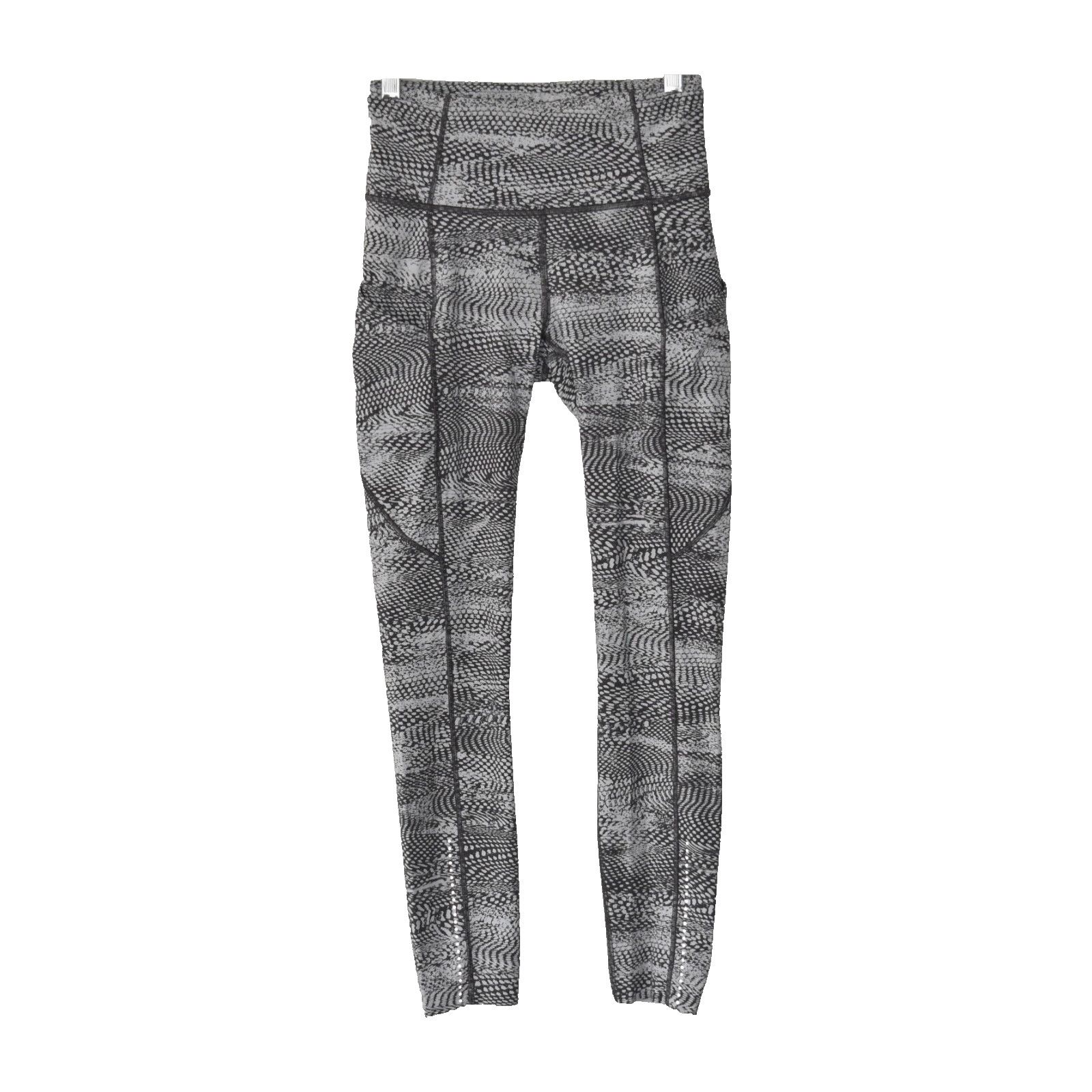 Lululemon LULULEMON Grey Nulu Fabric Fast and Free Leggings Size 4 Size 27" / US 4 / IT 40 - 1 Thumbnail