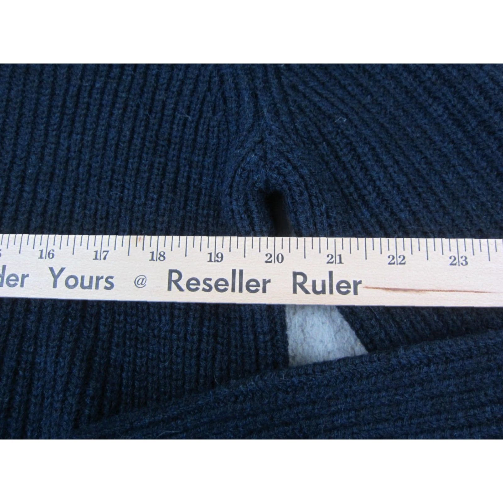 Gap VINTAGE GAP Sweater Mens Pullover Wool Alpaca Mock Neck Knit M Blue 80s 90s Casual Winter Fall Size US M / EU 48-50 / 2 - 7 Thumbnail