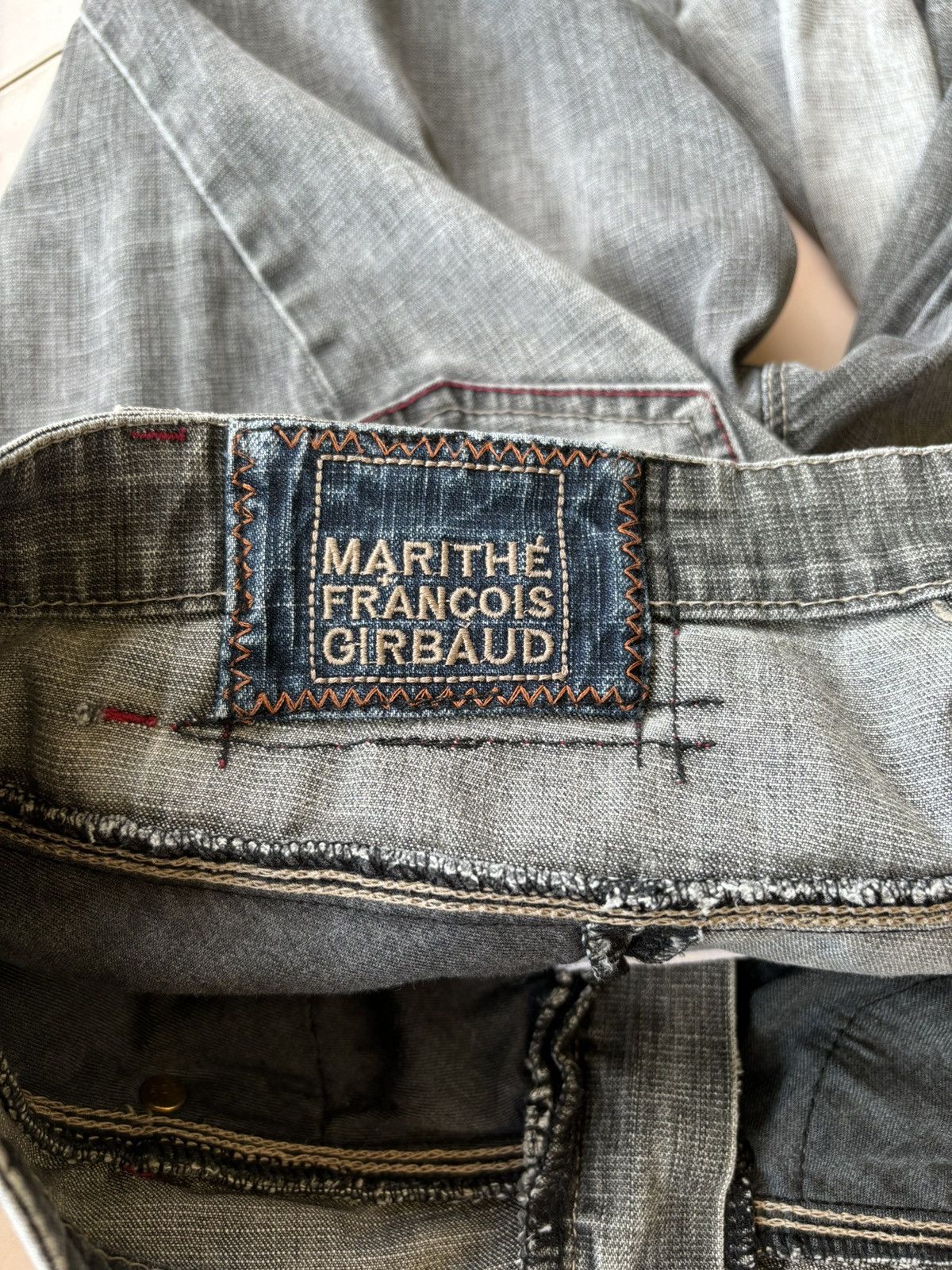 Marithe + Francois Girbaud Marithe Francois Girbaud Boot Cut Jean Size US 32 / EU 48 - 13 Thumbnail