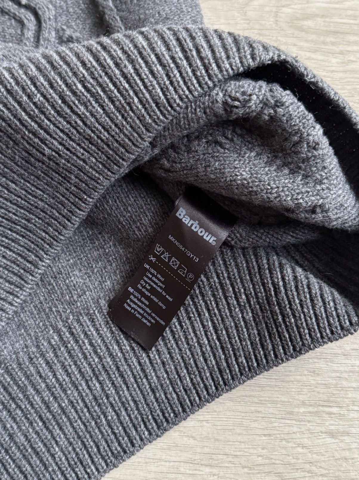 Barbour 🔷Vintage Barbour Cable Knitted Sweater 90s🔷 Size US M / EU 48-50 / 2 - 5 Thumbnail