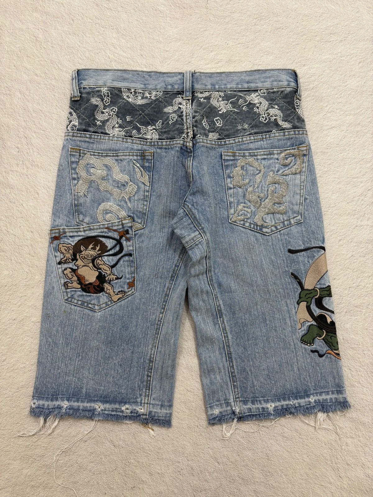 Kapital 2000s karakuri traditional japan embroidery denim Y2k style Size US 32 / EU 48 - 1 Thumbnail