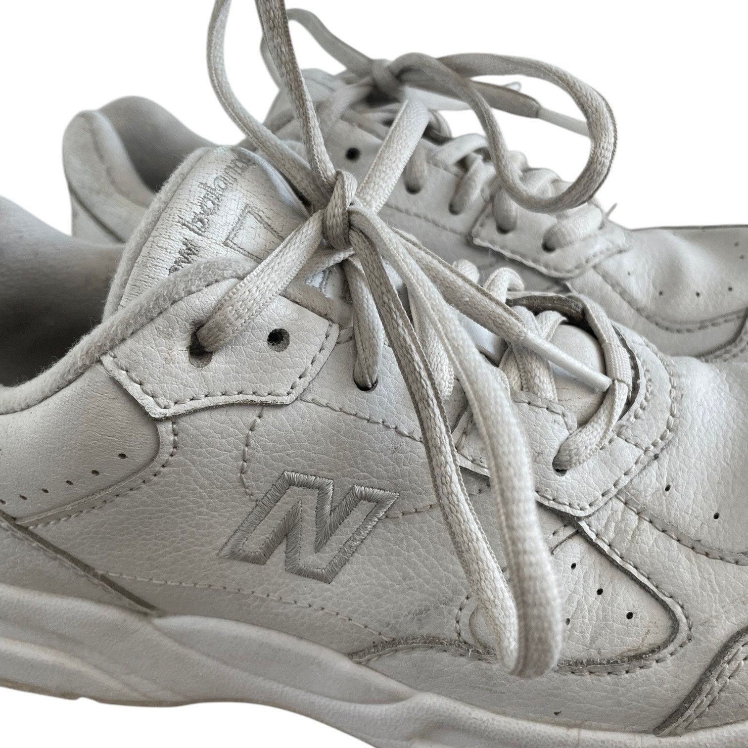 New Balance New Balance Abzorb Walking Strike Path 574 White Sneakers Size US 6 / IT 36 - 4 Thumbnail