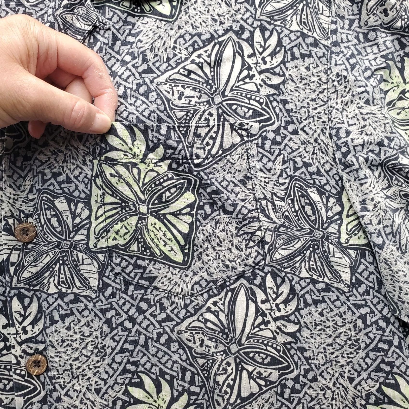 Tommy Bahama Tommy Bahama Hawaiian Shirt Mens M Multi Floral Silk Short Sleeve Button-Up Size US M / EU 48-50 / 2 - 6 Thumbnail