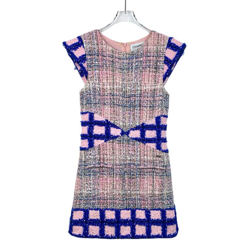 Chanel Chanel Color Block Mini Dress for Women 0089 Size XXS / US 00 / IT 34 - 1 Thumbnail