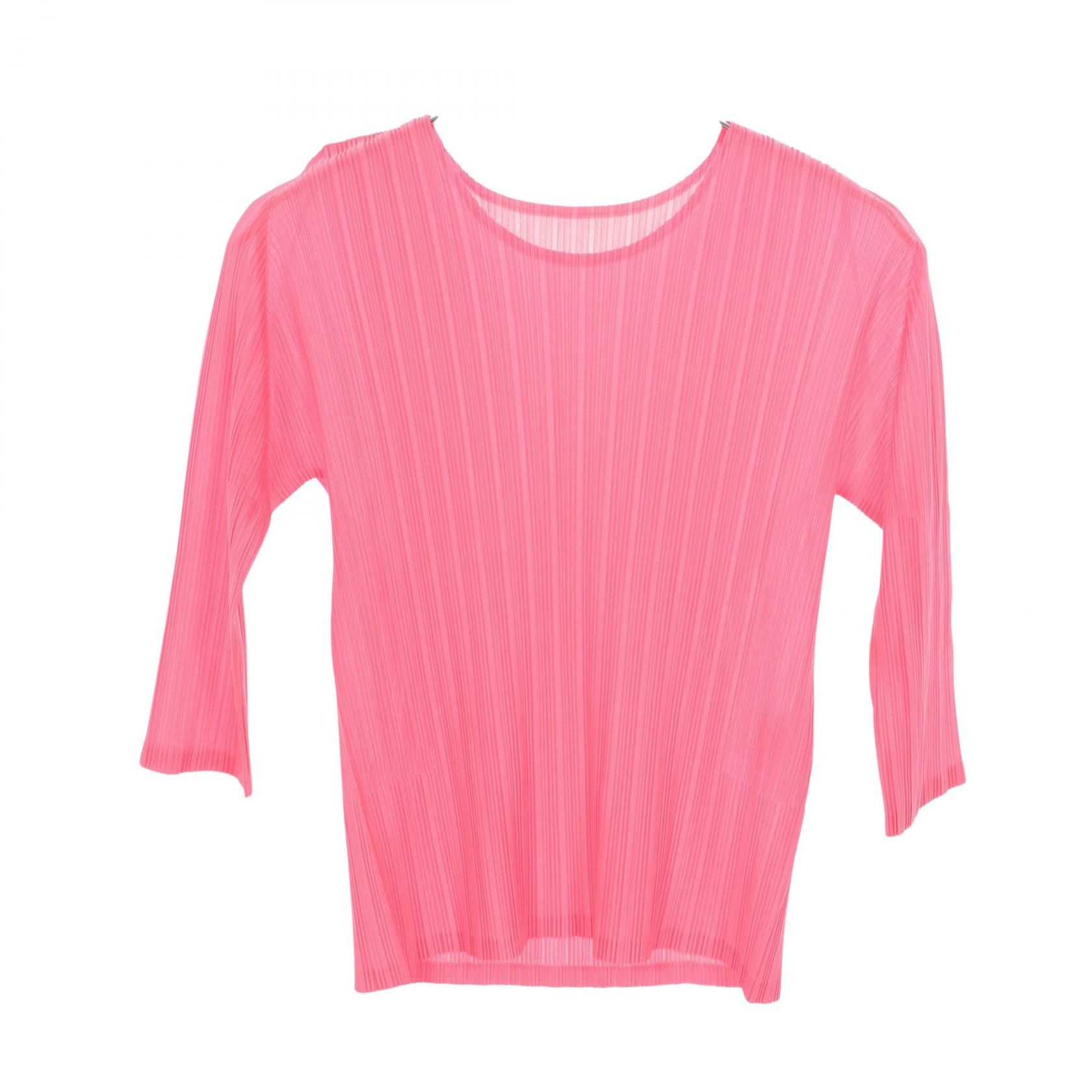 Issey Miyake Issey Miyake Pleats Please Pleated Top Textile Tops PP71-FK352 DUTY FREE for USA Size ONE SIZE - 1 Thumbnail