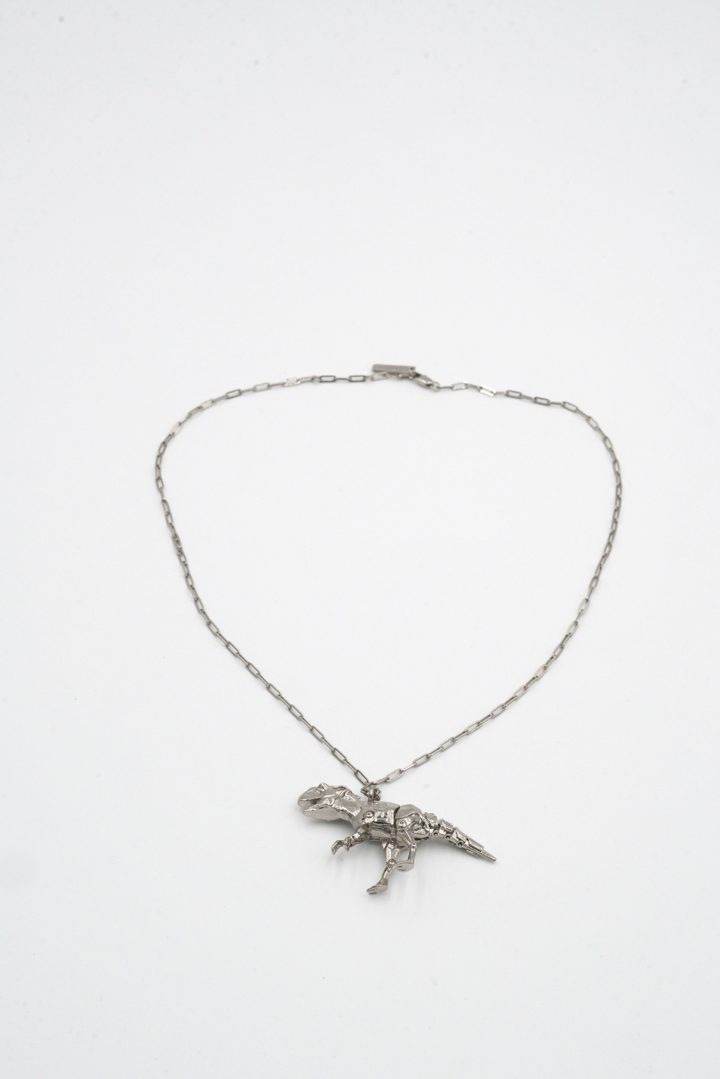 Dior Dior Homme x Sorayama AW2019 Dinosaur Necklace Size ONE SIZE - 2 Thumbnail