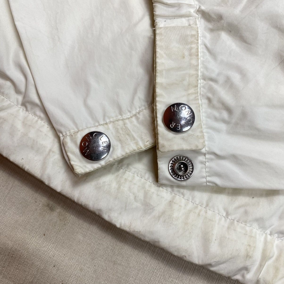 Moncler Moncler Benoit Giubbotto Logo-Debossed Technical Jacket Size US L / EU 52-54 / 3 - 7 Thumbnail