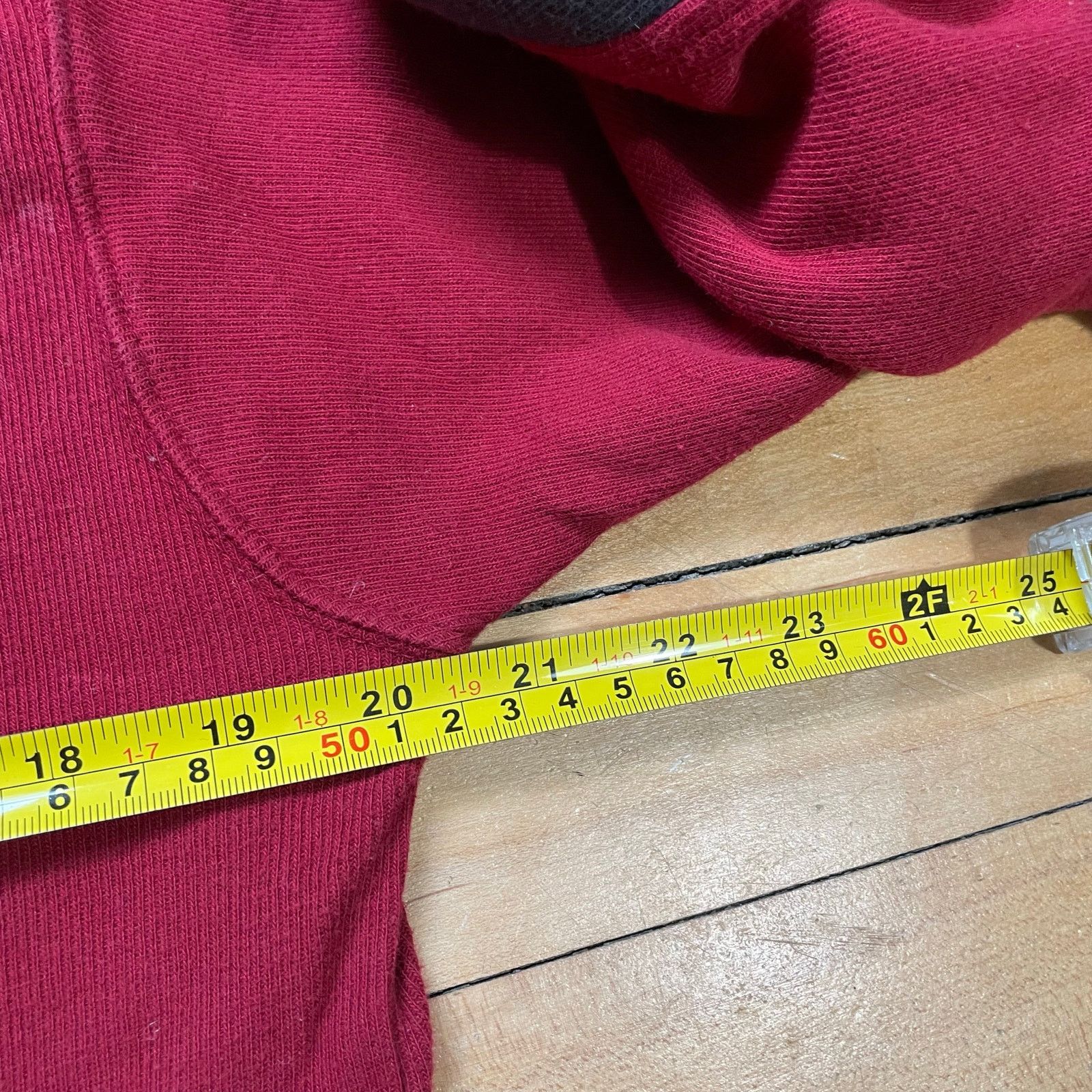 Point Zero Point Zero Long Sleeve Shirt Mens L Red Y2K Stripe Tee Size US L / EU 52-54 / 3 - 4 Thumbnail