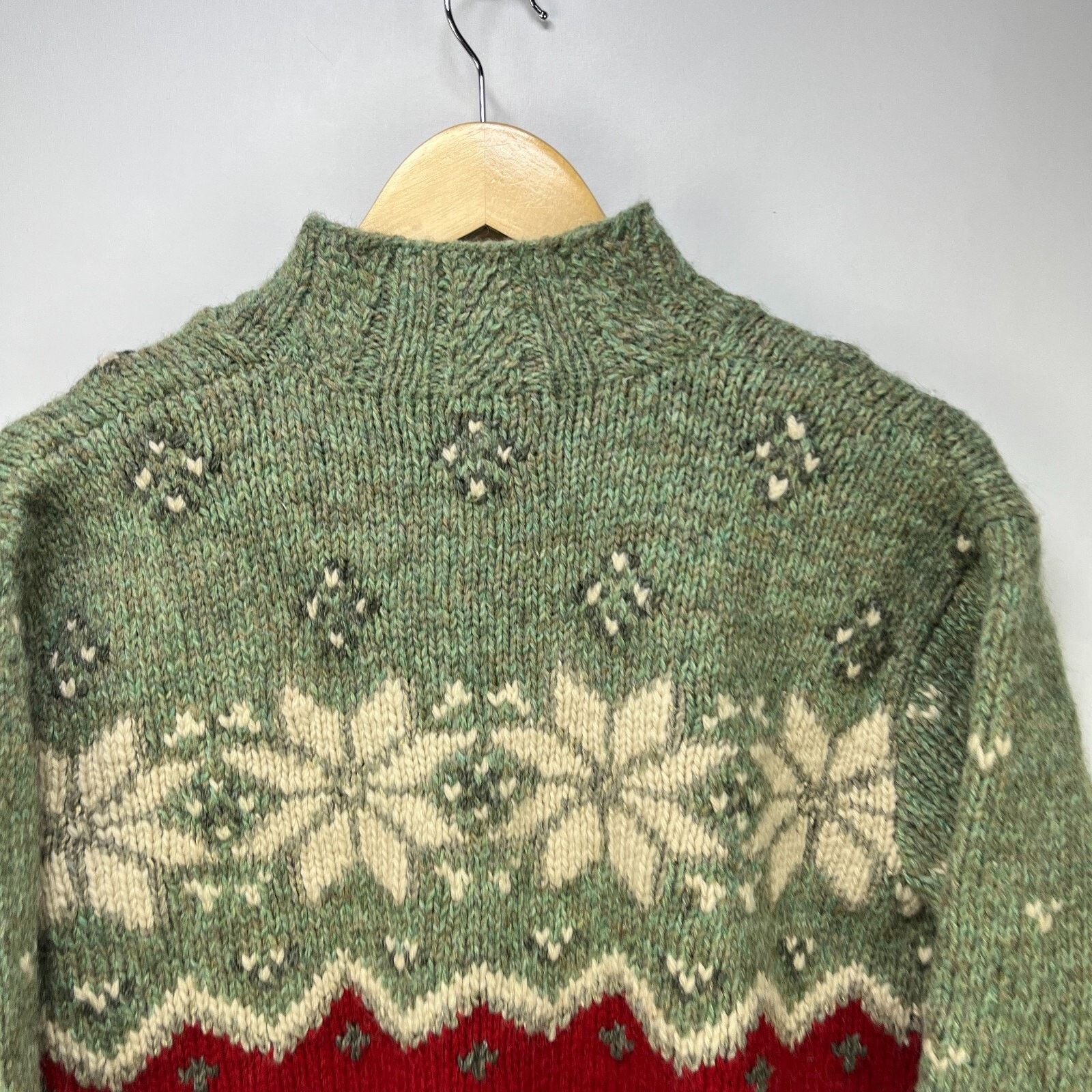 Ralph Lauren × Vintage Vintage Lauren Ralph Lauren Hand Knit Petite (Fits XS/XXS) Size XS / US 0-2 / IT 36-38 - 11 Thumbnail