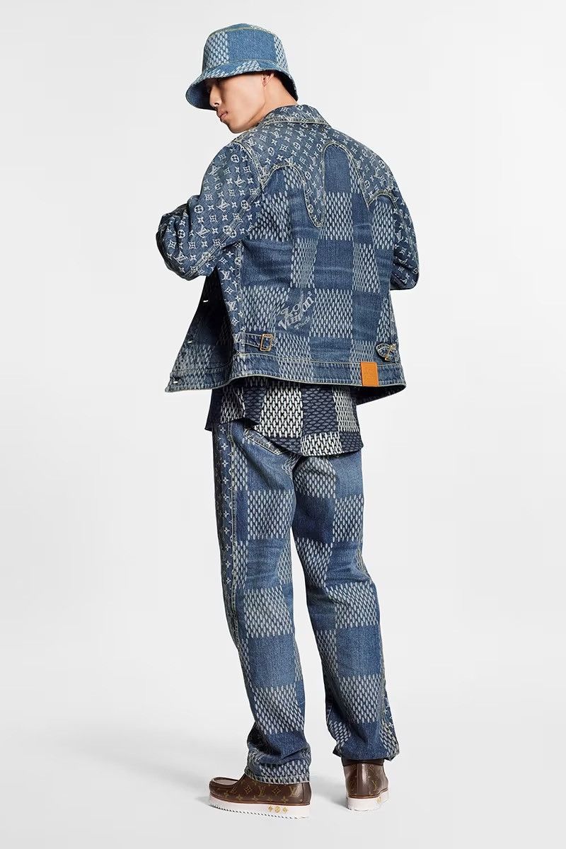 Louis Vuitton Louis Vuitton x Nigo Denim Jacket Sz. 44 Size US S / EU 44-46 / 1 - 2 Thumbnail